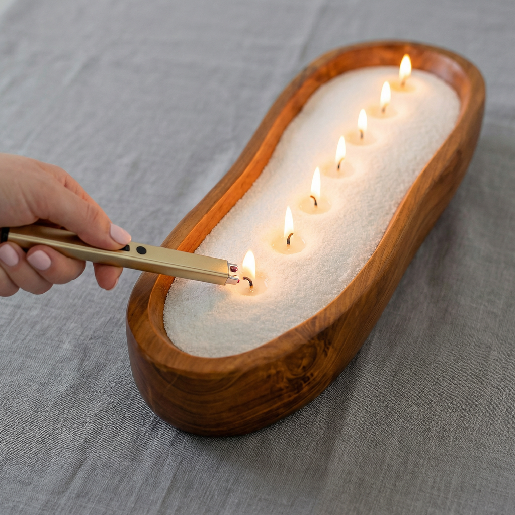 Candle extinguisher set