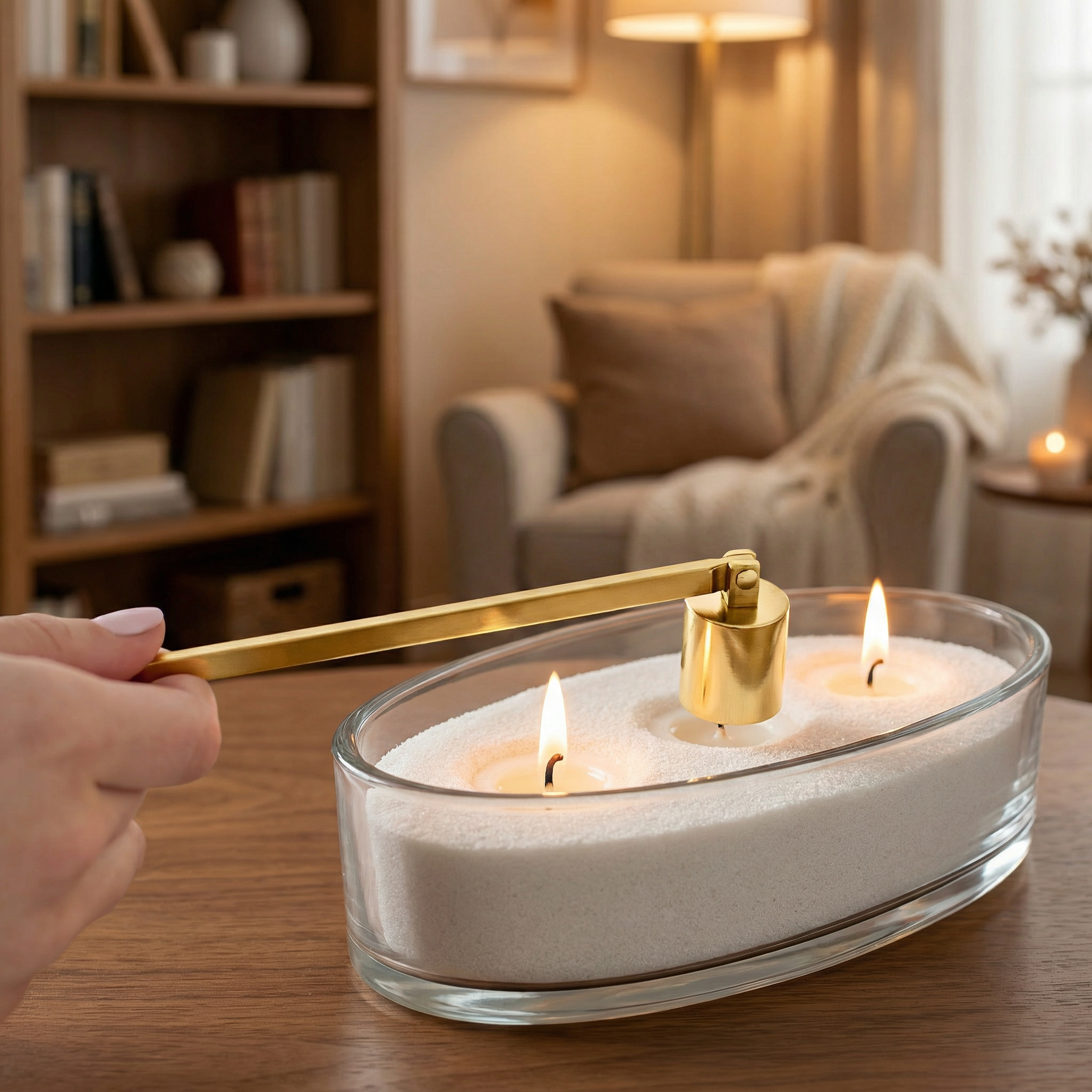 Candle extinguisher set