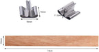 Wood wick and metal base dimensions