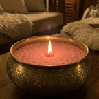 Lumlu Candle-18oz Velvet Blush Set