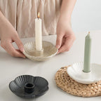 Camel ceramic candle holder color options