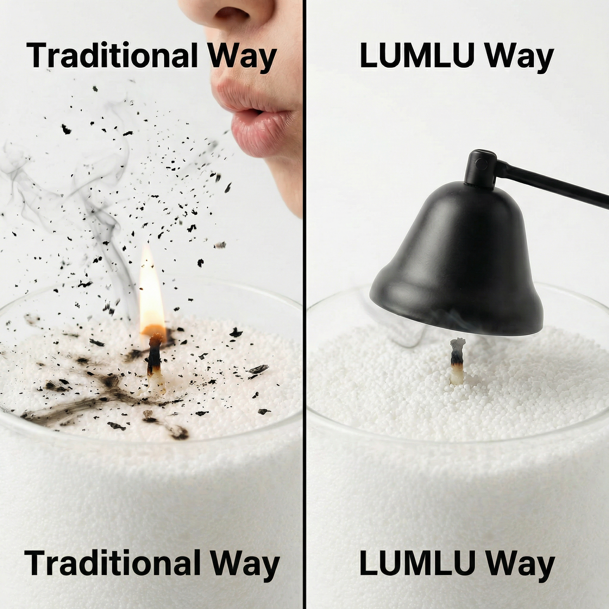 Candle extinguisher set