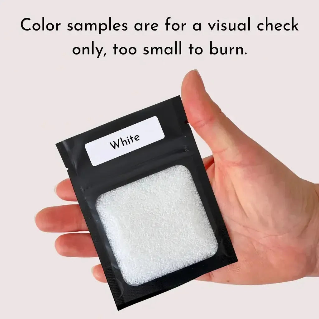 Lumlu {{color}} sand grain candle pearls, eco-friendly plant wax - {{size}}