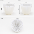 Silicone Iceberg Candle Mold for DIY Candle Making, Unique Decorative Candle Design