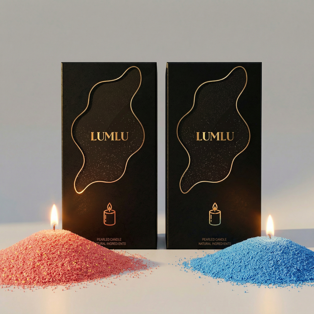 Lumlu Candle-18oz Azure Coast Set