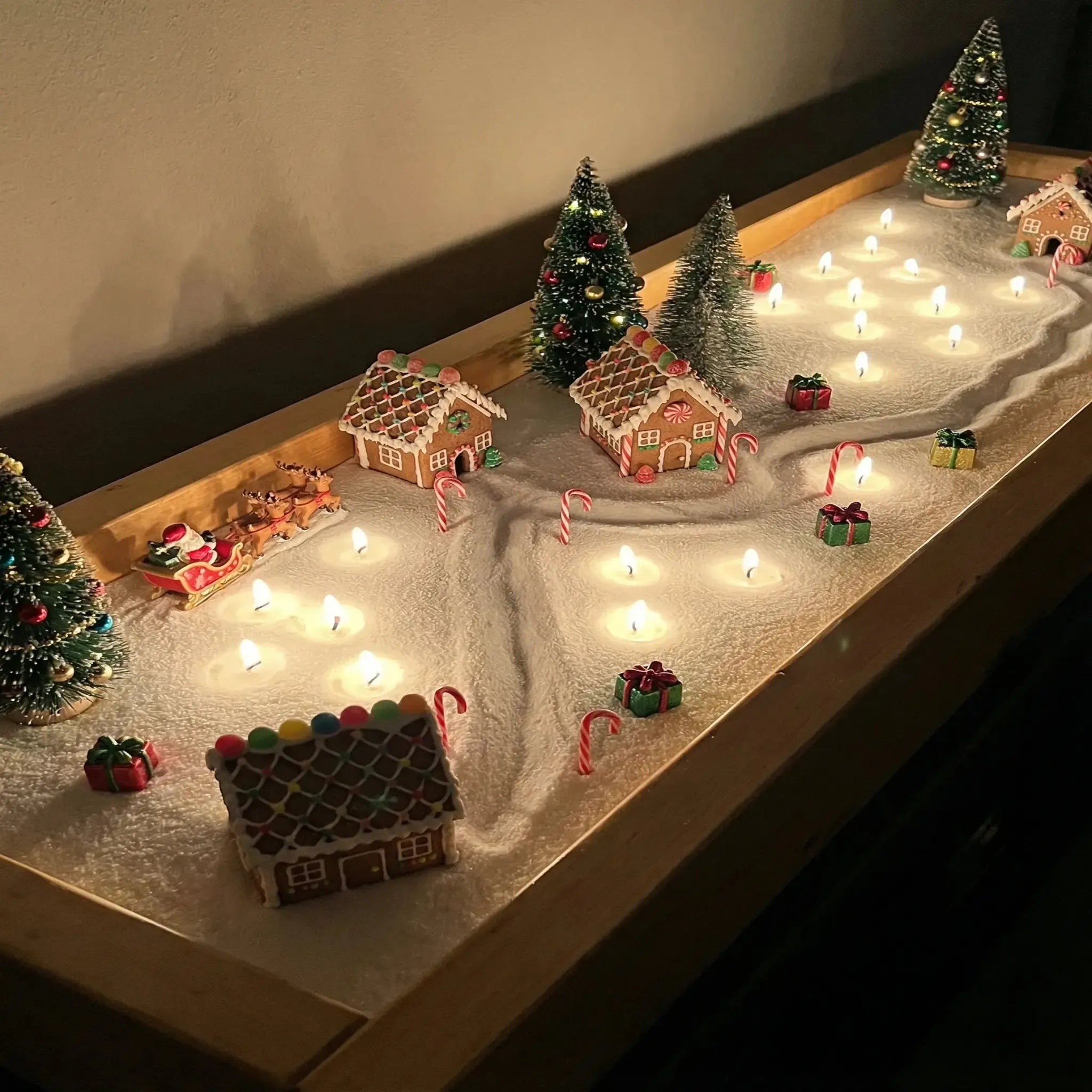 Lumlu {{color}} sand grain candle pearls, eco-friendly plant wax - {{size}}