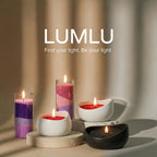 Lumlu {{color}} sand grain candle pearls, eco-friendly plant wax - {{size}}
