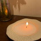 Lumlu {{color}} sand grain candle pearls, eco-friendly plant wax - {{size}}