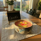 Lumlu {{color}} sand grain candle pearls, eco-friendly plant wax - {{size}}
