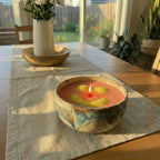 Lumlu {{color}} sand grain candle pearls, eco-friendly plant wax - {{size}}