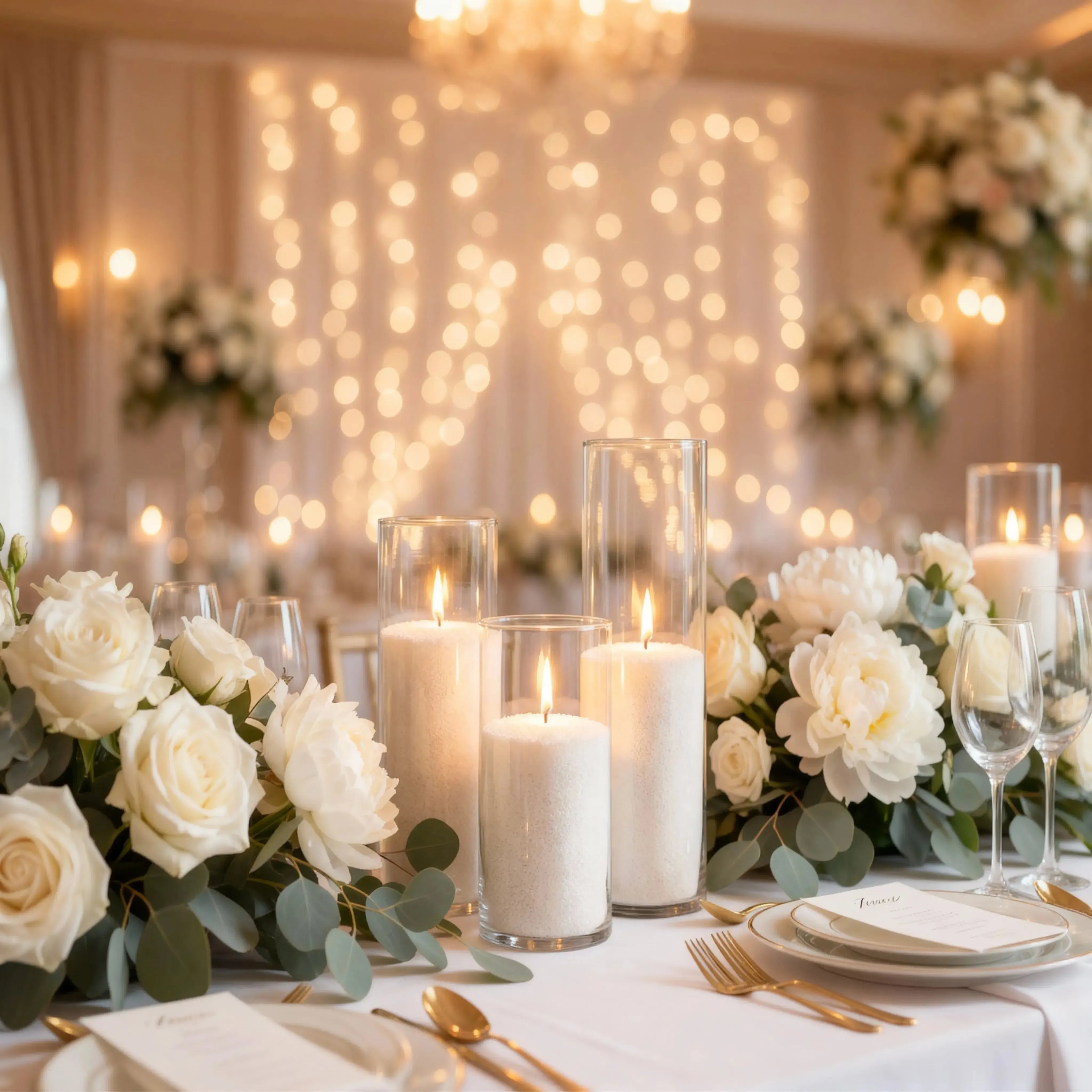 Lumlu {{color}} sand grain candle pearls, eco-friendly plant wax - {{size}}