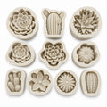 Succulent Silicone Candle Molds - main product view