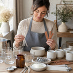 Cotton & Wood Wick Kit - lifestyle scene