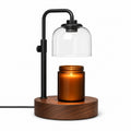 Walnut Base Candle Warmer Lamp - main product view