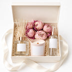 Peony Home Fragrance Gift Set - included items